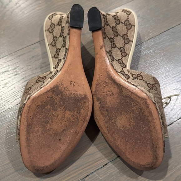 Gucci wedge sandals - Picture 7 of 8